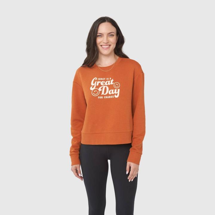 United By Blue Women's Graphic Sweatshirt - Ginger