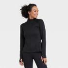 Women's Zip-front Jacket - All In Motion Black