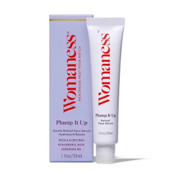 Womaness Collagen Boosting Plump It Up Retinol Face Serum