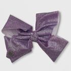 Girls' Jojo Siwa Glitter Bow Hairclip - Purple
