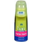Ban Powder Fresh Roll-on Deodorant - 2pk - 3.5oz,