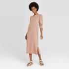 Women's Puff Long Sleeve T-shirt Dress - Universal Thread