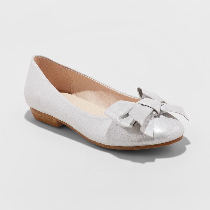 Girls' Stevies #flwrgrl Dressy Bow Ballet Flats -