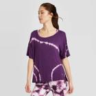 Women's Short Sleeve Top - Joylab Purple Xs, Women's, Purlpe