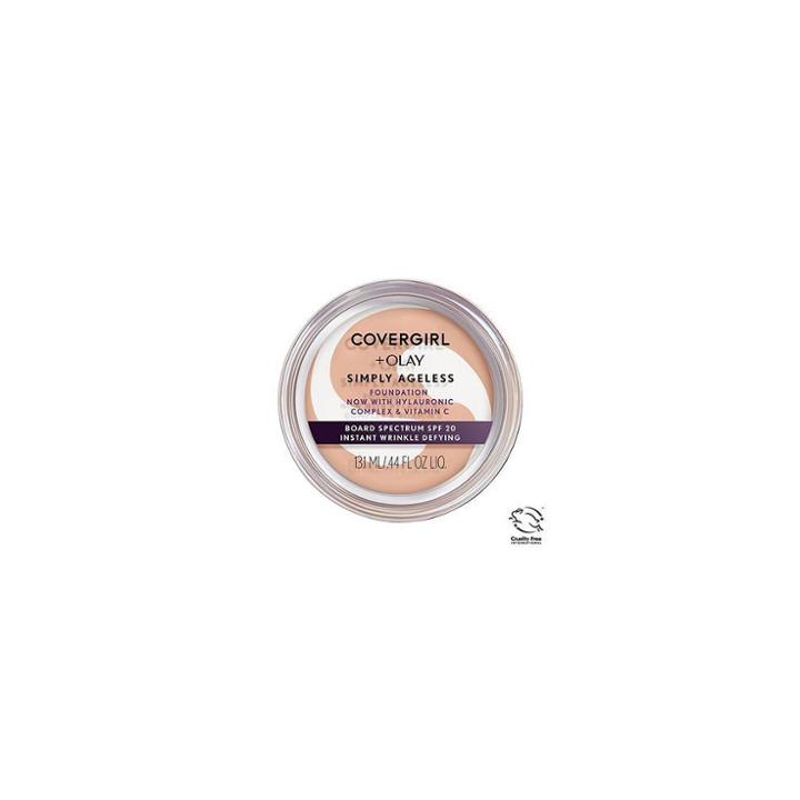 Covergirl + Olay Simply Ageless Wrinkle Defying Foundation Compact - 215 Natural Ivory