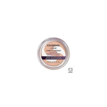 Covergirl + Olay Simply Ageless Wrinkle Defying Foundation Compact - 215 Natural Ivory