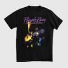 Men's Prince Album Cover Short Sleeve T-shirt - Black