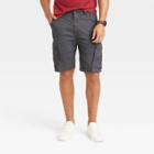 Men's 11 Regular Fit Cargo Shorts - Goodfellow & Co Gray
