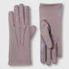 Women's Isotoner Smartdri Spandex Glove With 3 Draws And Smartouch Technology - Lavender One Size, Women's, Purple