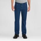 Dickies Men's Relaxed Fit Straight Leg 5-pocket Flex Jean Rinsed Indigo 32x32, Indigo Blue
