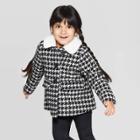 Toddler Girls' Fashion Jacket - Cat & Jack Black