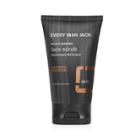Every Man Jack Men's Exfoliating Activated Charcoal Face Scrub - Help Unclog Pores, Prevent Breakouts