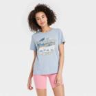 Yellowstone Whiskey Women's Yellowstone Short Sleeve Graphic T-shirt - Blue