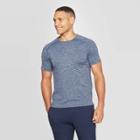 Petitemen's Short Sleeve Nylon T-shirt - C9 Champion Teal Paradise Heather L, Men's, Size: Large, Blue Paradise Grey