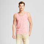 Men's Floral Print Standard Fit Novelty Tank Top - Goodfellow & Co Cool Melon