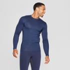 Men's Long Sleeve Compression Shirt - C9 Champion Dark Night Blue