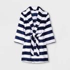 Boys' Rugby Striped Robe - Cat & Jack White
