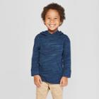 Toddler Boys' Hoodie Sweatshirt - Cat & Jack Navy 12m, Boy's, Blue