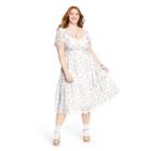 Women's Plus Size Clementine Eyelet Dress - Loveshackfancy For Target Ivory