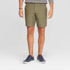 Men's 9 Slim Fit Chino Shorts - Goodfellow & Co Late Night Green