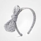 Girls' Quilted Bow Headband - Cat & Jack Gray