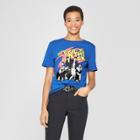 Target Women's Short Sleeve New Kids On The Block Boxy T-shirts - (juniors') Blue