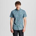 Mossimo Men's Button-down Shirt Navy (blue)