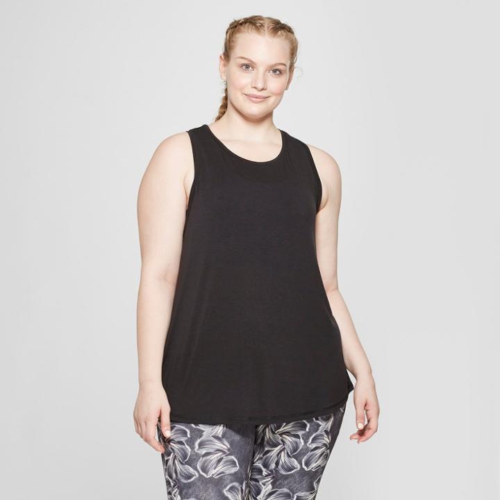 Women's Plus Size Active Tank Top - C9 Champion Black