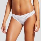 Mossimo Women's Crochet Hipster Bikini Bottom - White -