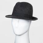 Men's Classic Panama Fedora Hat - Goodfellow & Co Gray