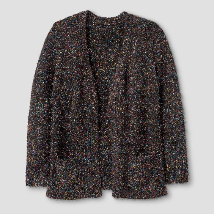 Girls' Eyelash Cardigan - Xhilaration Xl, Size: Xl(14-16),
