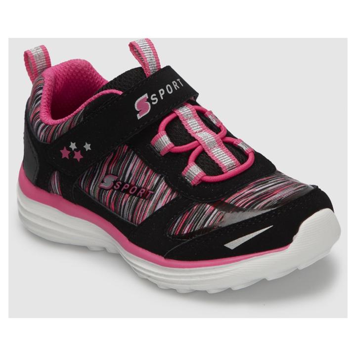 Toddler Girls' S Sport By Skechers Tyro Performance Athletic Shoes - Black