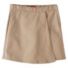 Dickies Girls' Faux Wrap Skort - Khaki (green)