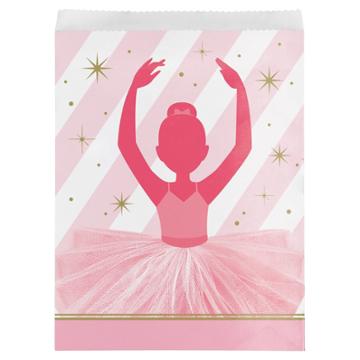 Creative Converting 10ct Ballet Paper Treat Bags,
