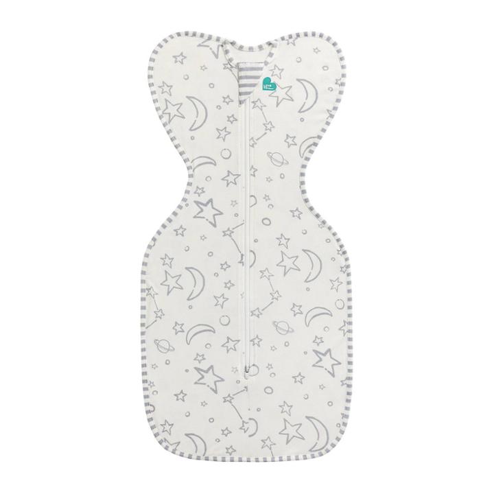 Love To Dream Swaddle Wrap Up Adaptive Silky-lux 1.0 Tog - Gray -