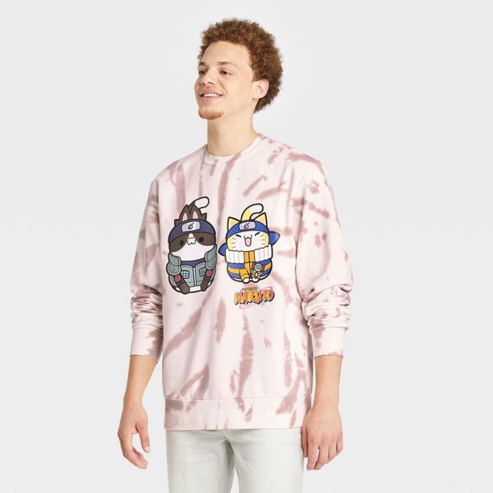 Men's Naruto Pullover Sweater - Beige