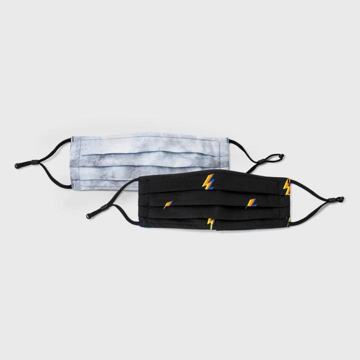 Kids' 2pk Mask - Cat & Jack Gray