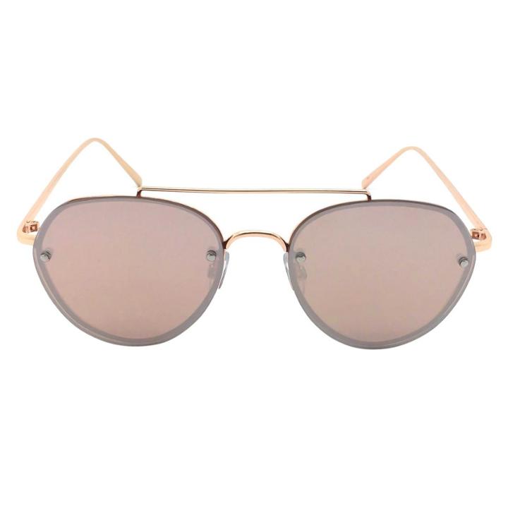 Target Women's Aviator Sunglasses - Rose (pink) Gold
