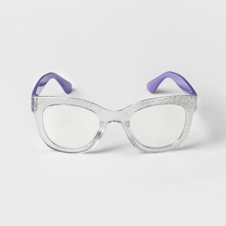 Girls' Wayfarer Reading Glasses - Cat & Jack One Size,