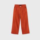 Women's Mid-rise Relaxed Ankle Length Pants - Who What Wear Brown