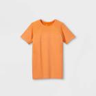 Boys' Short Sleeve Seamless T-shirt - All In Motion Orange