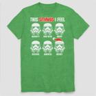 Men's Star Wars This Sitmas I Feel Short Sleeve Graphic T-shirt - Kelly Green S, Men's,