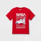 Kids' Nasa Short Sleeve Graphic T-shirt - Red