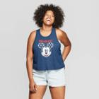 Women's Disney Plus Size Mickey Tank Top - Modern Lux (juniors') - Navy