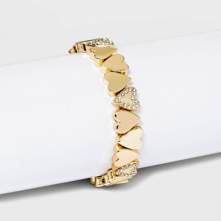 Sugarfix By Baublebar Heart Bracelet - Gold