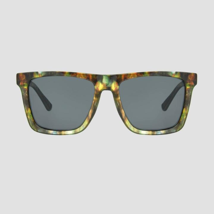 All In Motion Men's Square Tortoise Shell Print Sunglasses - All In