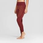 Women's High-waisted 3/4 Seamless Leggings - Joylab Port Royale/henna M,