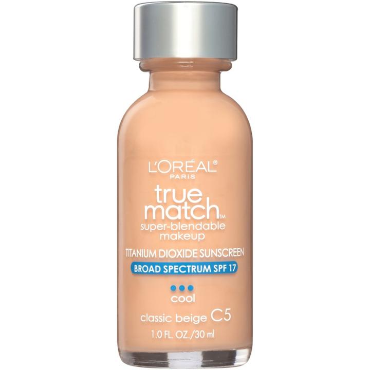 L'oreal Paris True Match Makeup C5 Classic Beige 1 Fl Oz, Classic Beige C5