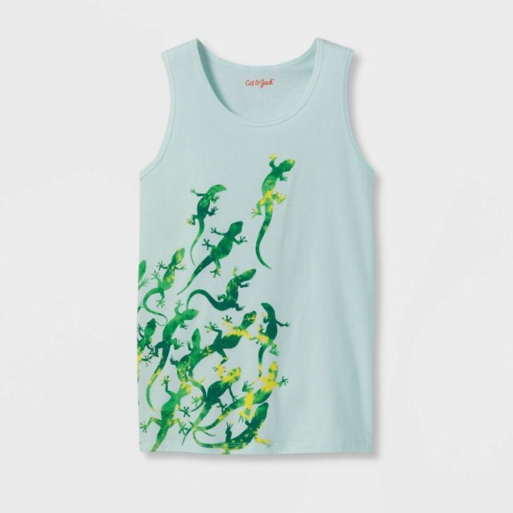 Boys' Crawling Gecko Graphic Tank Top - Cat & Jack