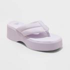 Women's Angela Platform Sandals - Wild Fable Lavender